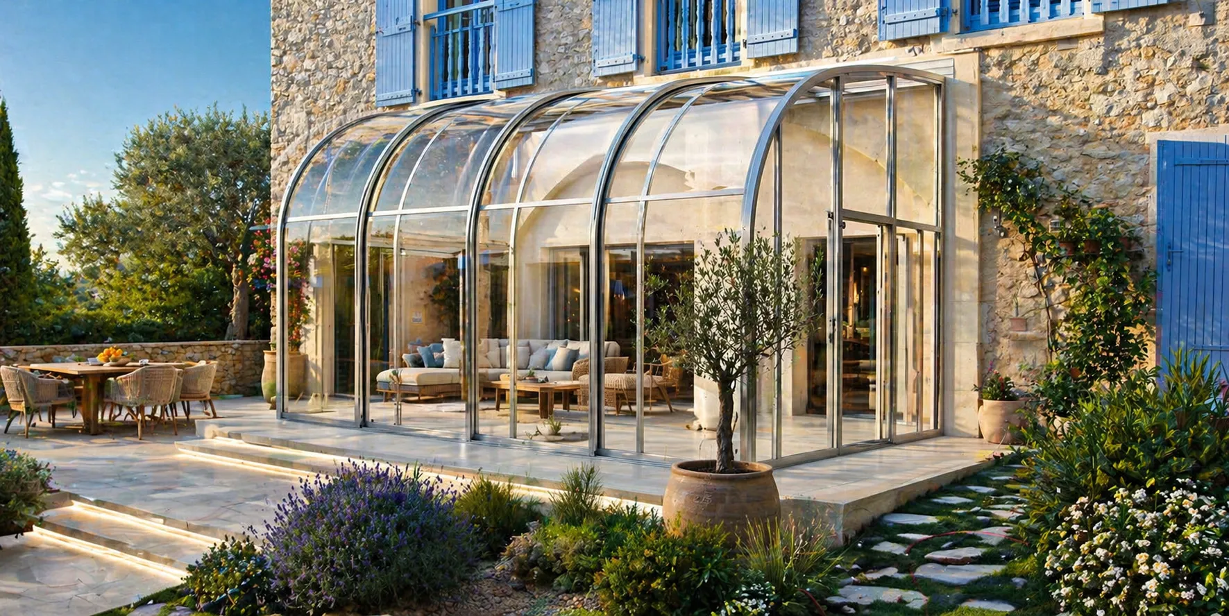 Abri de terrasse Cintral