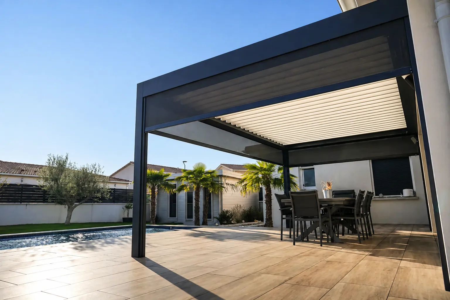 Pergola bioclimatique Cintral